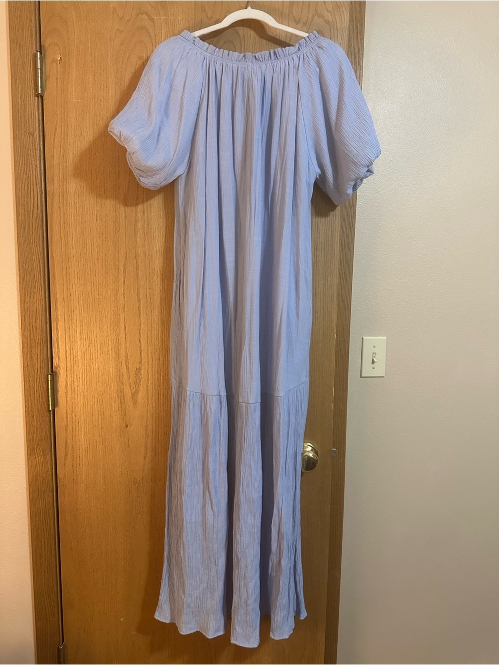 Worth Collective Blue Maxi Mumu Dress - Picture 3 of 3